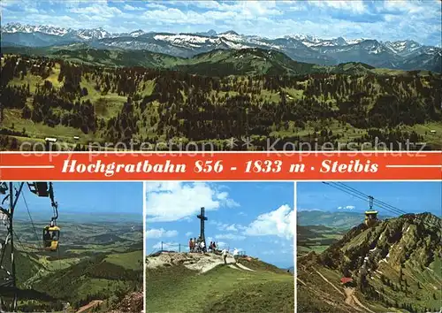 Seilbahn Hochgrat Steibis  Kat. Bahnen