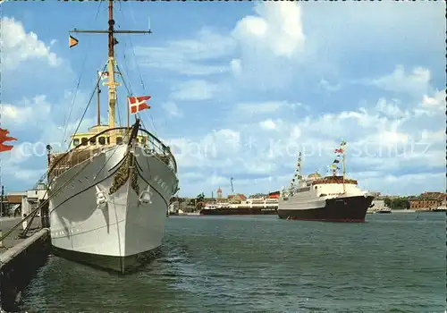 Schiffe Frederikshavn Dannebrog og Peder Wessel Kat. Schiffe