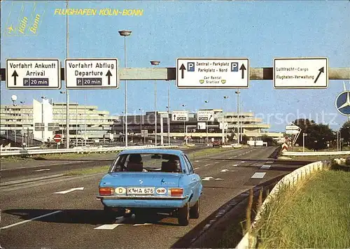 Autos Flughafen Koeln Bonn  Kat. Autos