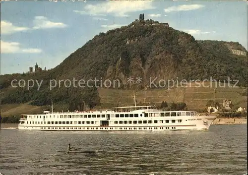 Motorschiffe M.S. Nederland Drachenfels  Kat. Schiffe