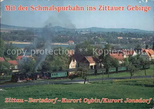 Lokomotive Schmalspurbahn Zittauer Gebirge Olbersdorfer See Kat. Eisenbahn