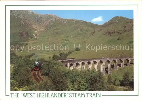 Viadukte Viaduc Glenfinnan Viaduct  West Highlander Steam Train  Kat. Bruecken