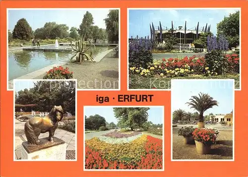 Gartenbauaustellung IGA Erfurt  Kat. Expositions