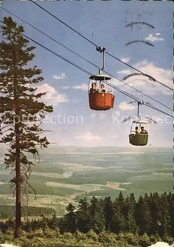 Seilbahn Wurmberg Braunlage Oberharz Kat. Bahnen