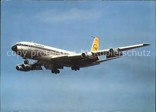 Flugzeuge Zivil Condor Intercontinental Jet Boeing 707 330 B Kat. Airplanes Avions