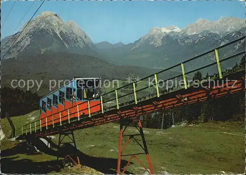 Zahnradbahn Rosshuette Seefeld Tirol  Kat. Bergbahn