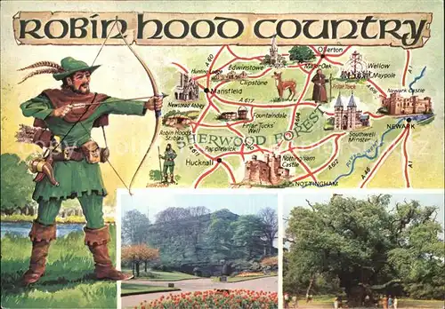 Sagen Maerchen Robin Hood Sherwood Forest  Kat. Maerchen und Sagen