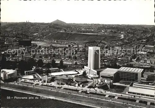 Exposition Internationale Liege 1939 Panorama pris du Teleferique 