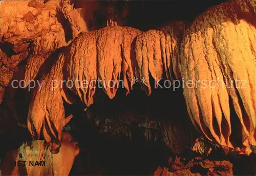 Hoehlen Caves Grottes Ha Long Bay Vietnam Stalactite Hoa Cuong Cave  Kat. Berge