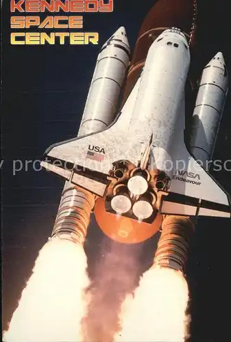 Raumfahrt Space Shuttle Endeavor Kennedy Space Center Florida  Kat. Flug