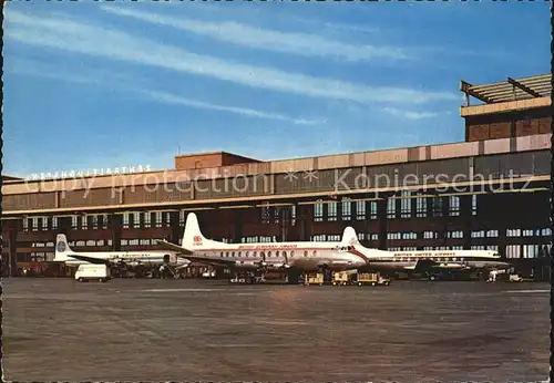 Flugzeuge Zivil British European Airways Flughafen Berlin Tempelhof Kat. Airplanes Avions