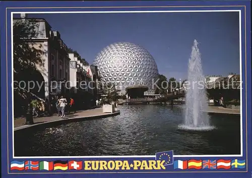 Vergnuegungspark Europa Park Euro Sat Quartier Francais  Kat. Vergnuegungsparks