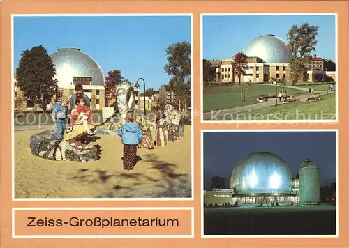 Planetarium Zeiss Grossplanetarium Berlin  Kat. Gebaeude