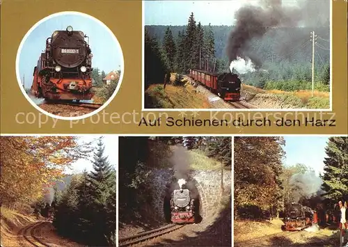 Lokomotive Harzquerbahn  Kat. Eisenbahn