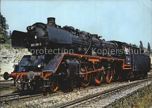 Lokomotive Baureihe 003 Zweizylinder Schnellzuglokomotive  Kat. Eisenbahn