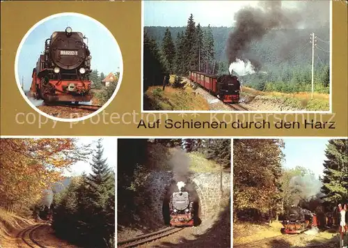 Lokomotive Harzquerbahn Kat. Eisenbahn