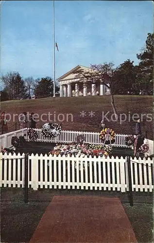 Tod Grave John F. Kennedy Arlington National Cemetery  Kat. Tod