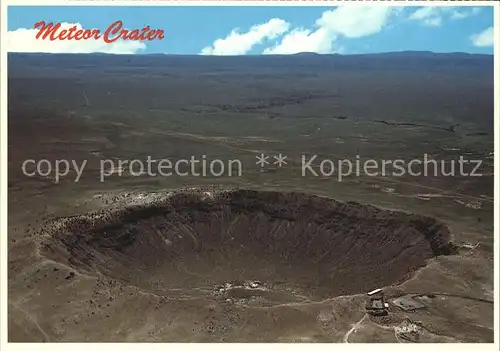 Wissenschaft Science Meteor Crater Arizona U.S. National Landmark Kat. Wissenschaft Science