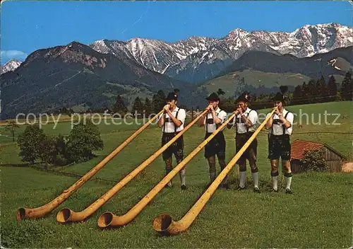 Alphorn Alphornblaeser  Kat. Musik