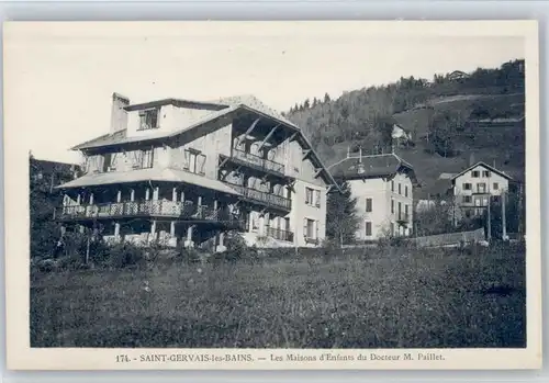 Saint-Gervais-les-Bains Saint-Gervais Maison Enfants Docteur M. Paillet * / Saint-Gervais-les-Bains /Arrond. de Bonneville