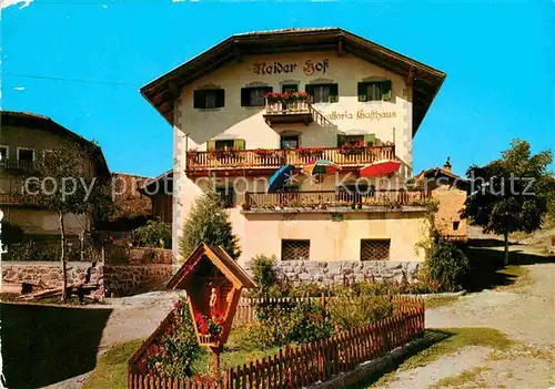 Moelten Suedtirol Gasthof Reider Kat. Meltina