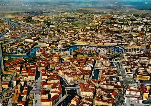 Livorno Panorama dall aereo Kat. Livorno