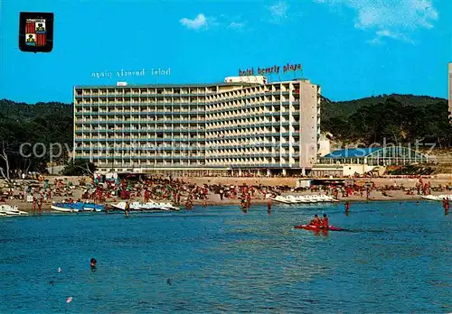 Paguera Mallorca Islas Baleares Hotel Beverly Playa Strand Kat. Calvia