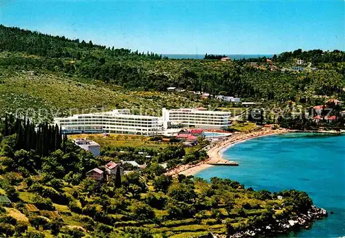 Cavtat Dalmatien Hotel Albatros Strand Bucht Fliegeraufnahme Kat. Kroatien