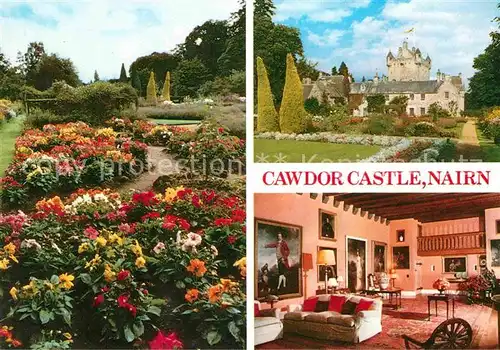 Nairn Cawdor Castle Drawing Room Gardens