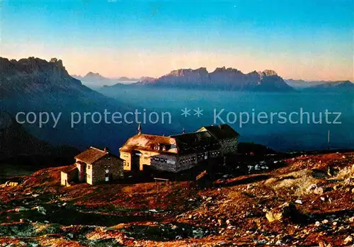 Schlernhaus Rifugio Bolzano al Monte Pez Latemar Kat. Voels am Schlern Dolomiten