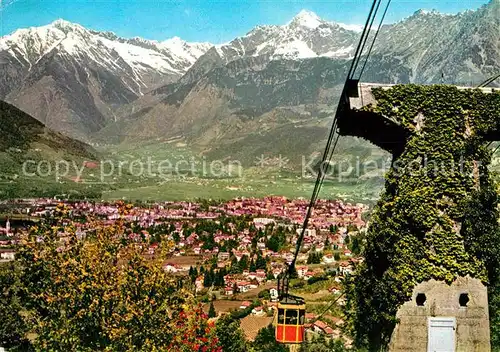 Meran Merano Seilbahn nach Hafling Alpenpanorama