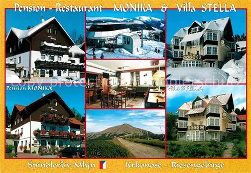 Spindleruv Mlyn Spindlermuehle Pension Restaurant Monika Villa Stella Kat. Trutnov