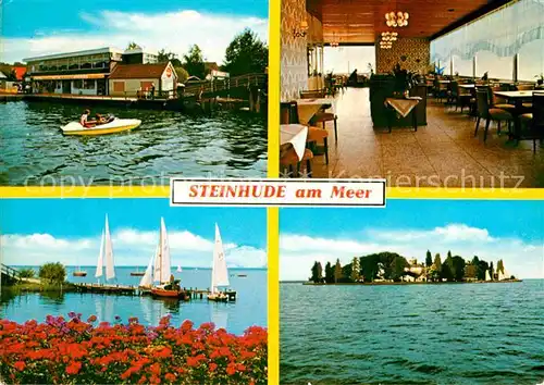Steinhude Boot Segelboot  Kat. Wunstorf