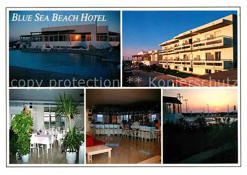 Nea Alikarnassos Blue Sea Beach Hotel Restaurant Hafen