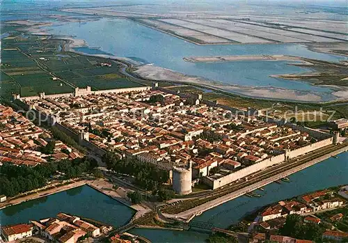 Aigues Mortes Gard Vue aerienne Kat. Aigues Mortes