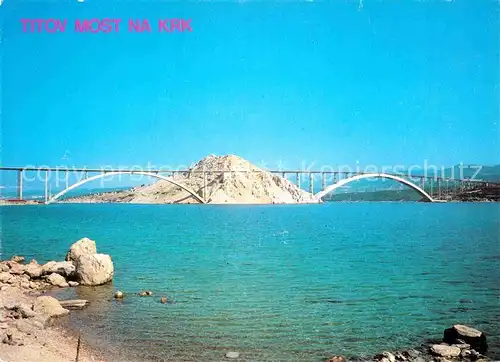 Otok Krk Titov Moste Kopno Bruecke
