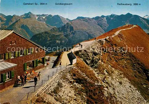 Badgastein Berghotel Stubnerkogel Bergwandern Goldbergtauern Kat. Bad Gastein