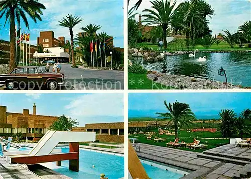 Las Palmas Gran Canaria Hotel Maspalomas Oasis Piscina Schwanenteich Kat. Las Palmas Gran Canaria