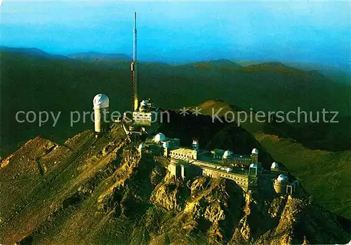 Bagneres de Bigorre Observatoire du Pic du Midi vue generale Kat. Bagneres de Bigorre