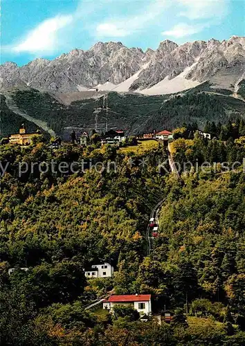 Innsbruck Hungerburgbahn Karwendelgebirge Kat. Innsbruck