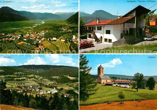 Moelten Suedtirol Seilbahn Lafenn Vilpan Panorama Kat. Meltina