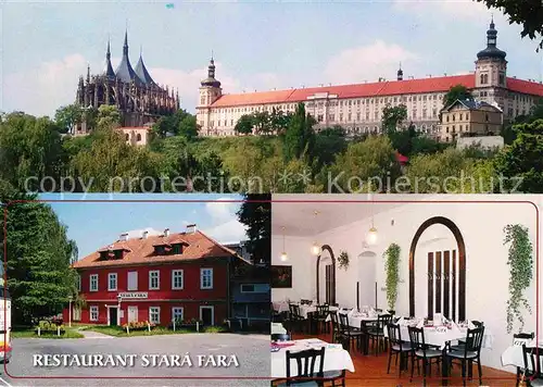 Kutna Hora Restaurant Stara Fara Dom Jesuitenkolleg Kat. Kuttenberg