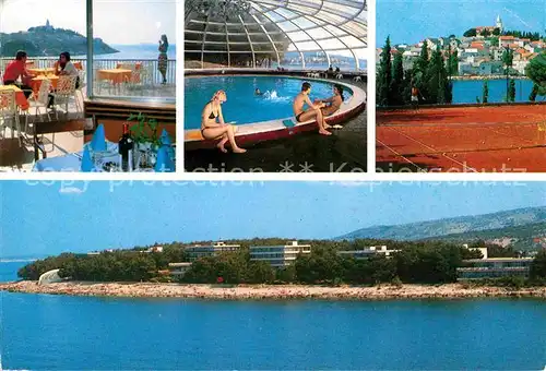 Primosten Hoteli Adriatic Swimming Pool Tennis Strand Kat. Kroatien