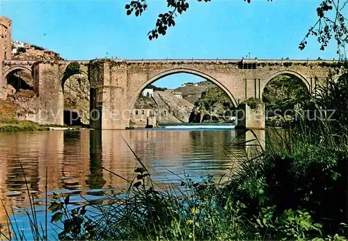 Toledo Castilla La Mancha Puente San Martin y Rio Tajo Kat. Toledo
