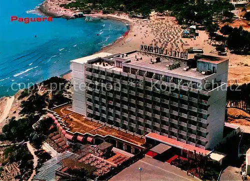 Paguera Mallorca Islas Baleares Hotel Strand Bucht Fliegeraufnahme Kat. Calvia
