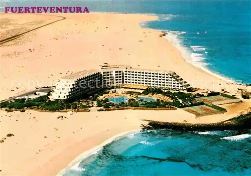 Corralejo Hotel Tres Islas Playa vista aerea Kat. La Oliva Fuerteventura