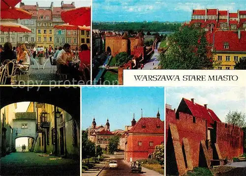 Warszawa Stare Miasto Altstadt Kat. Warschau Polen