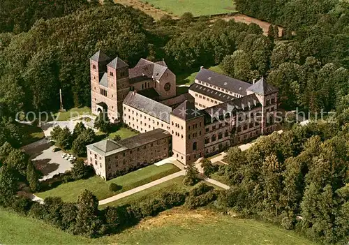 Coesfeld Benediktiner Abtei Gerleve Kloster Fliegeraufnahme Kat. Coesfeld