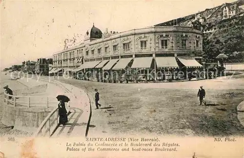 Sainte Adresse Palais du Commerce Boulevard des Regates Kat. Sainte Adresse