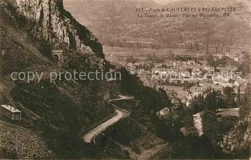 Cauterets Perrefitte Tunnel  Kat. Cauterets